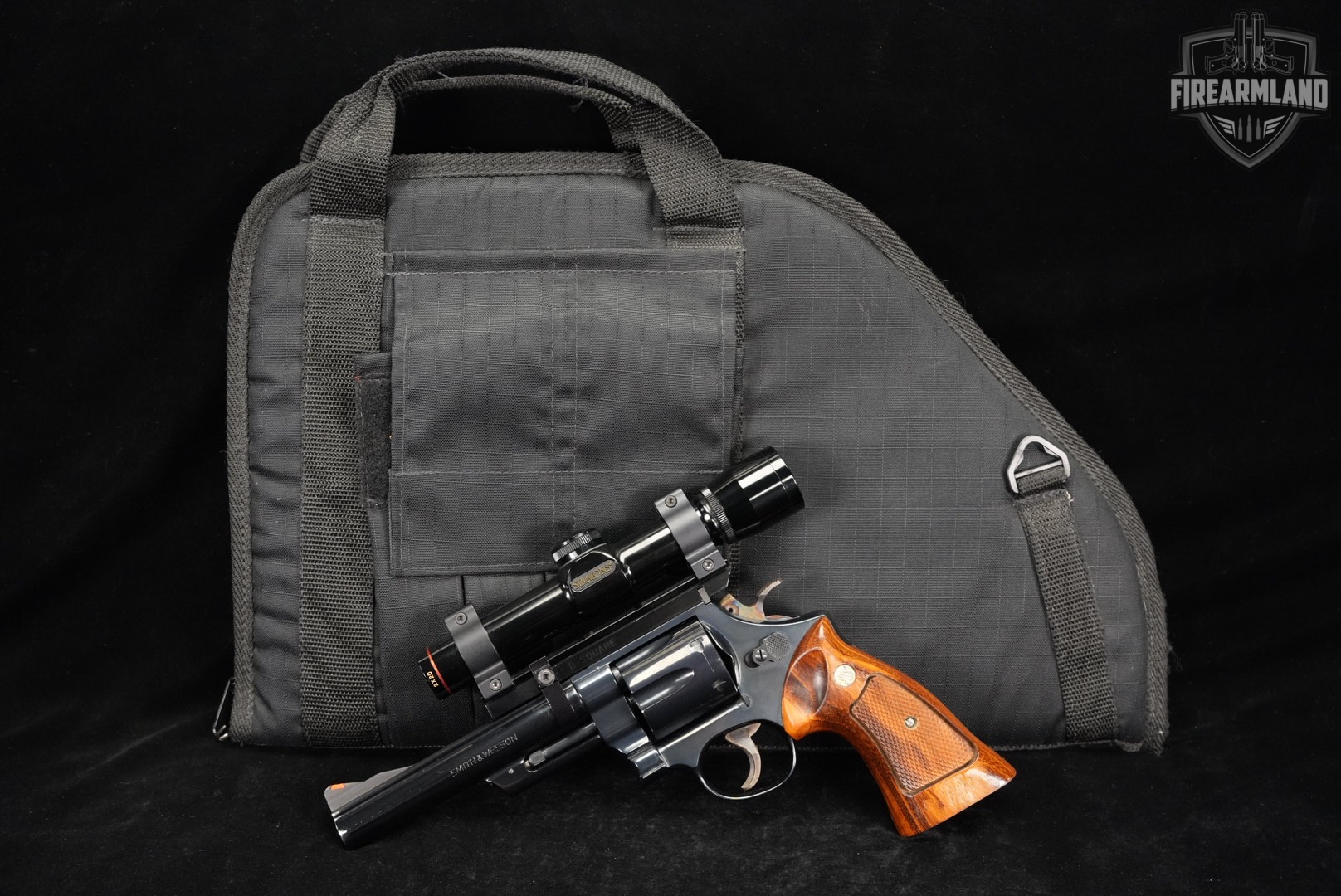 1975-1976 Smith & Wesson Model 57 No Dash S&W 41 Rem Magnum +SIMMONS SCOPE-img-2