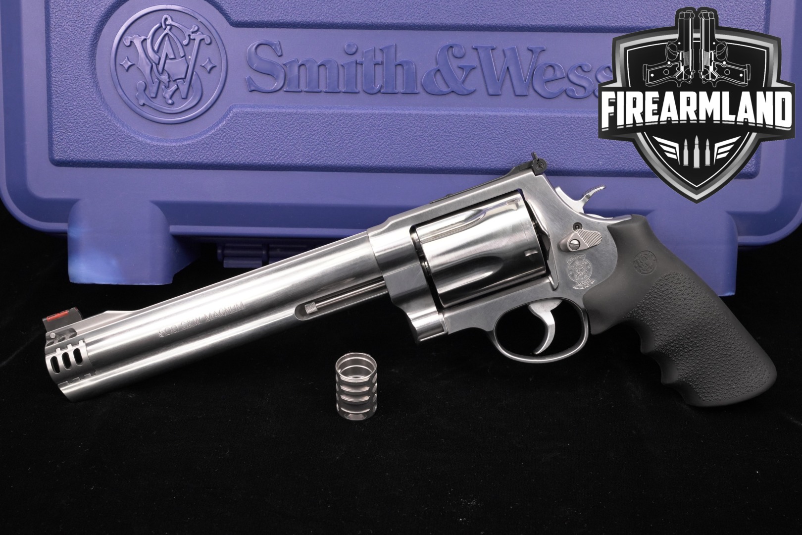 Smith & Wesson (S&W) Model S&W500 500 S&W Magnum Stainless in Very Good Condition Thumbnail