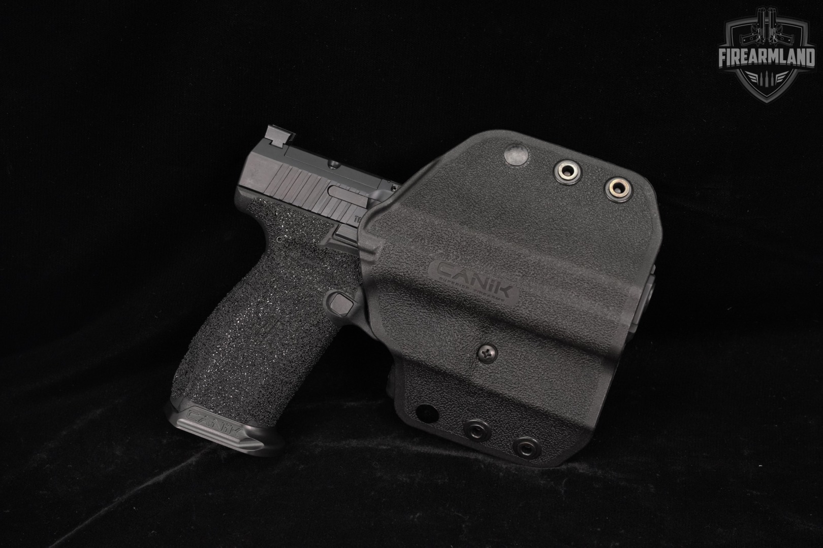 Canik METE SFT Optics-Ready 9mm 4.46" +3 MAGS, ORIG CASE & HOLSTER-img-14