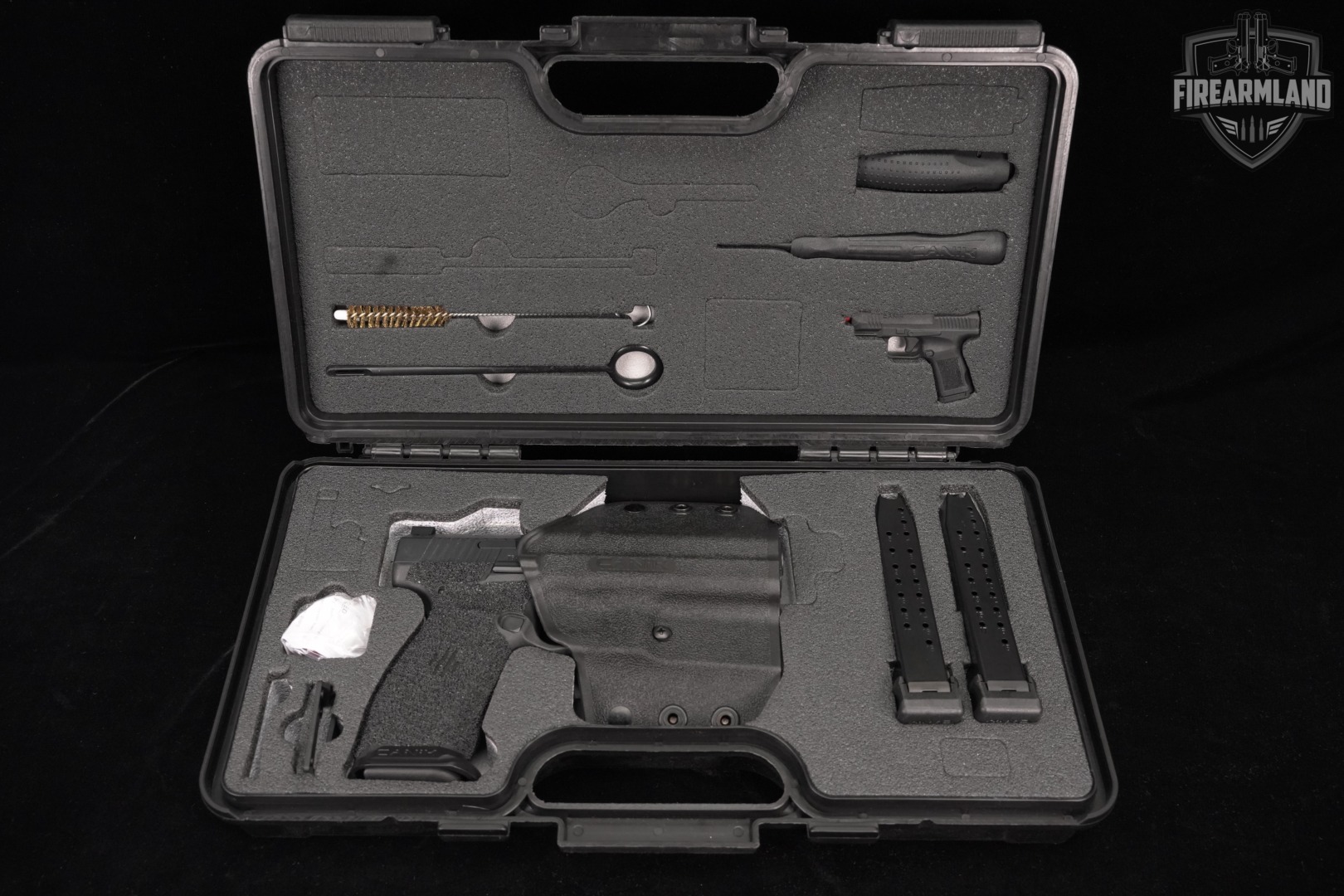 Canik METE SFT Optics-Ready 9mm 4.46" +3 MAGS, ORIG CASE & HOLSTER-img-16