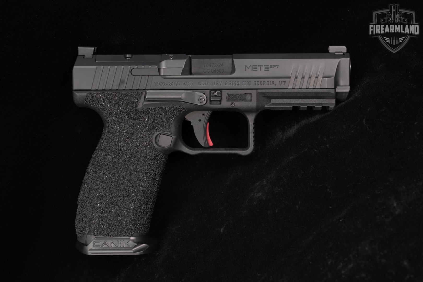 Canik METE SFT Optics-Ready 9mm 4.46" +3 MAGS, ORIG CASE & HOLSTER-img-4