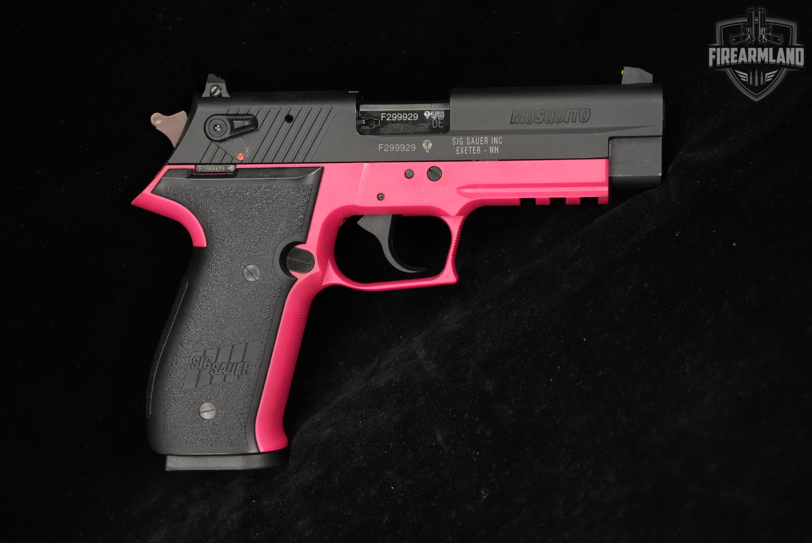 LIMITED Sig Sauer Mosquito Pink Frame 22LR 3.9" +2 MAGS & ORIG BOX-img-3