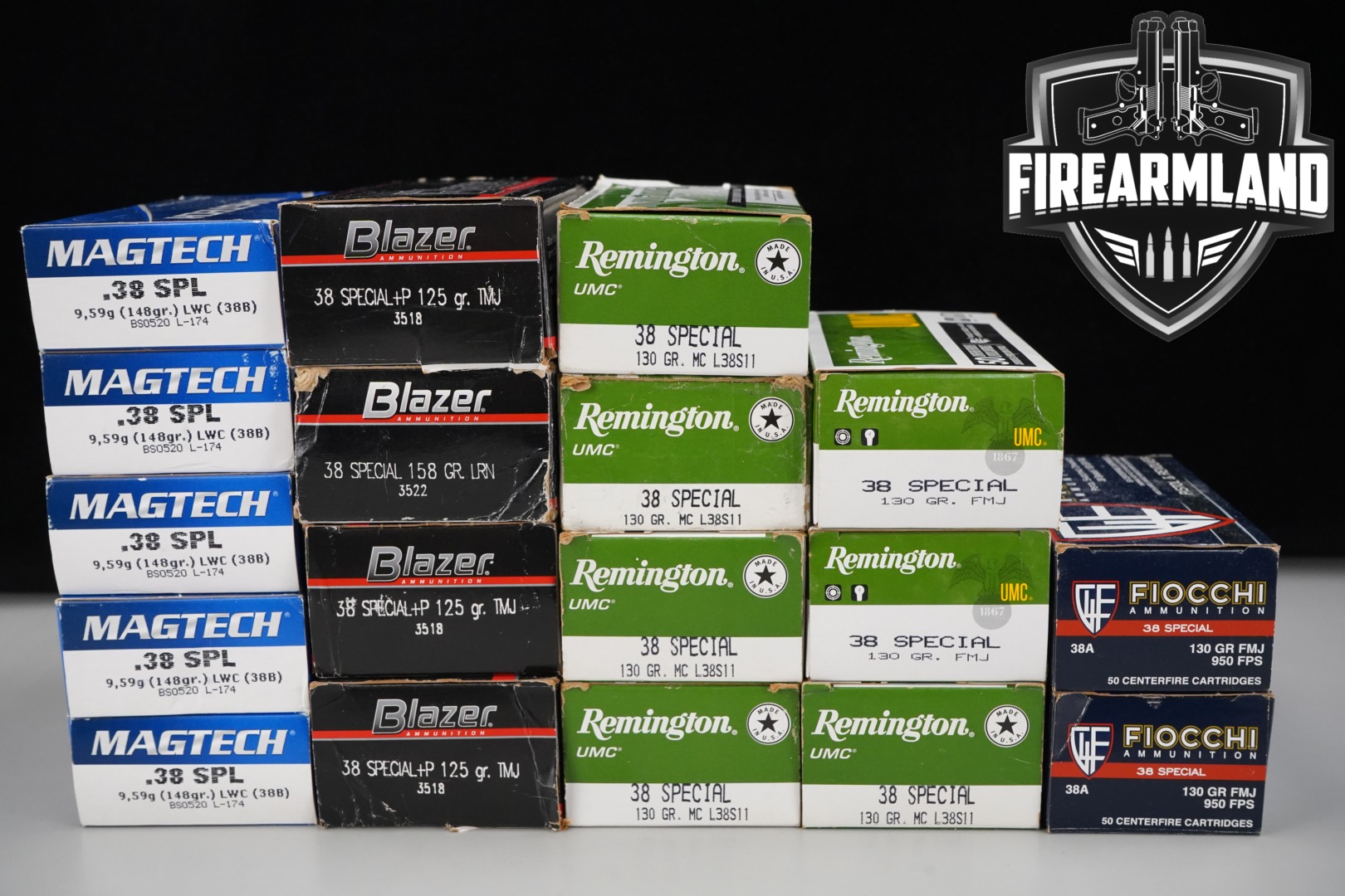 Multiple Manufacturers 38 Special Ammo .38 Spl. in New - Old Stock Condition Thumbnail