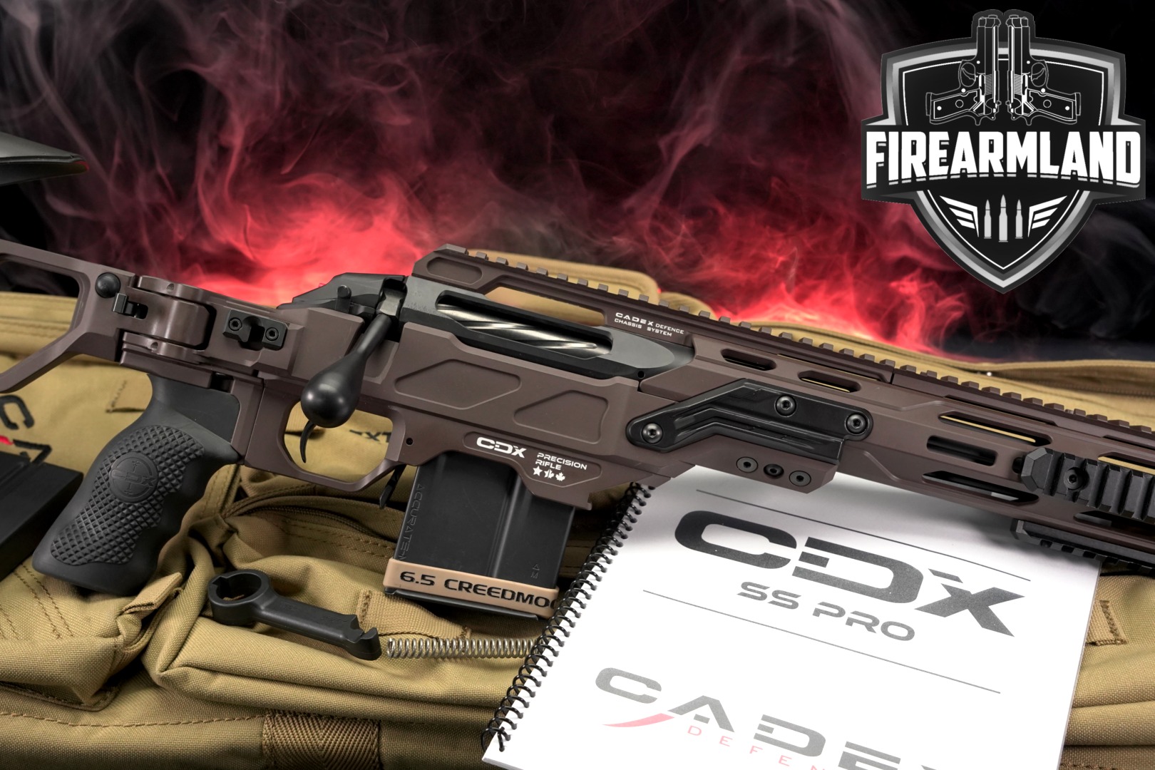 Cadex Defense CDX-SS Seven S.T.A.R.S. Covert 6.5 Creedmoor Black in Very Good Condition Thumbnail