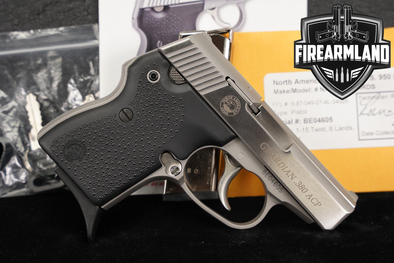 North American Arms (NAA) Guardian .380 ACP .380 ACP Stainless in Excellent Condition Thumbnail