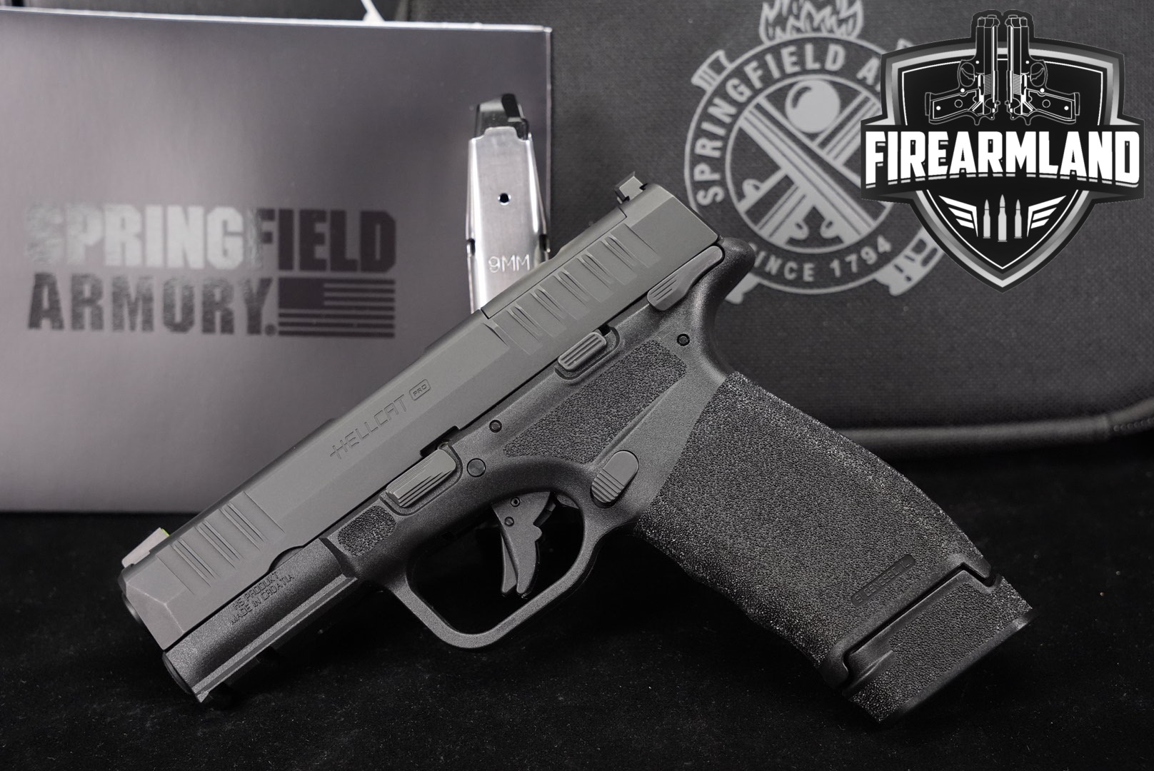 Springfield Armory Hellcat Pro OSP 9mm 3.7" +2 MAGS & ORIG CASE-img-0
