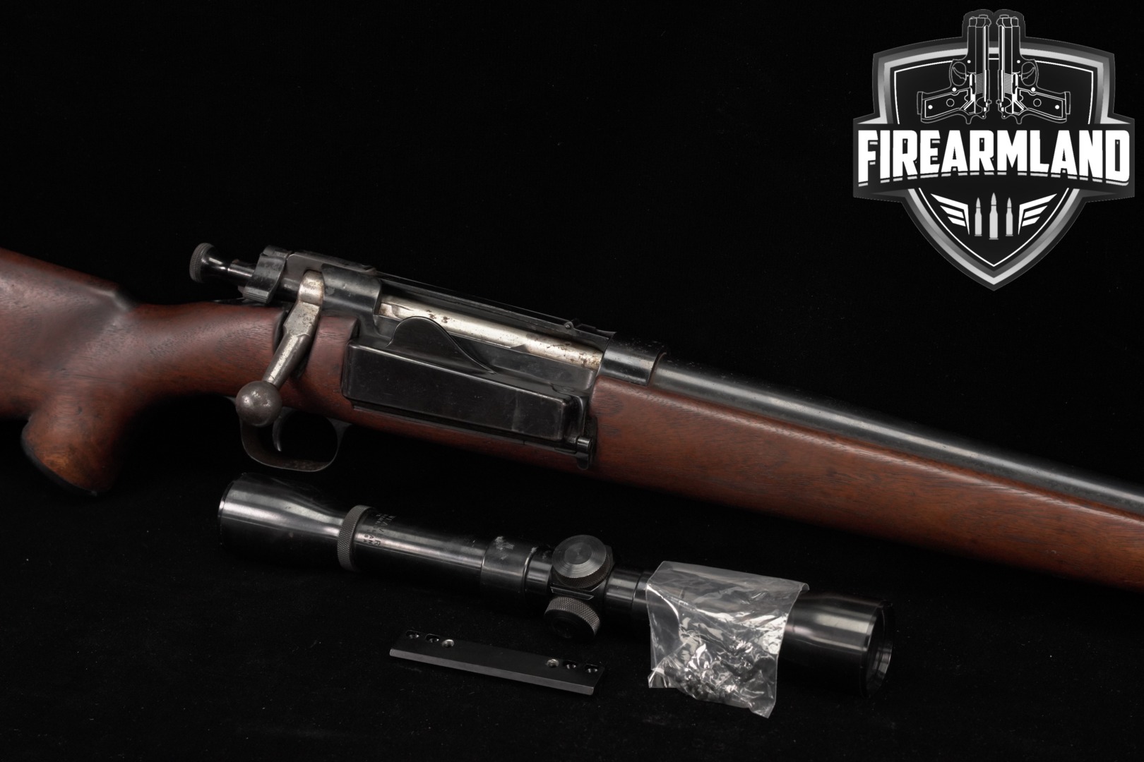 1900-1901 Springfield Armory Model 1898 Krag-Jorgensen .30-40 Krag Walnut in Fair Condition Thumbnail