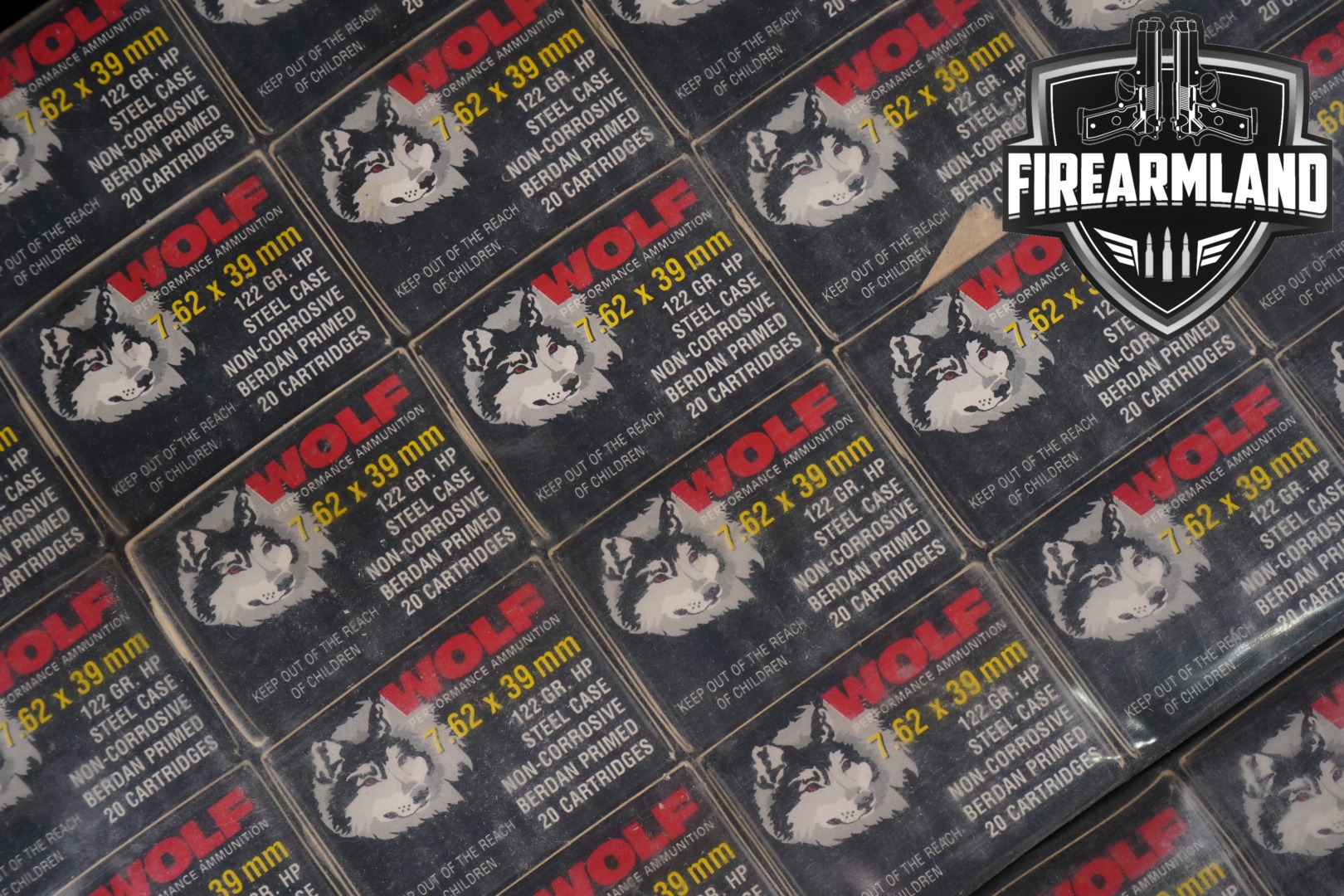 Wolf 7.62x39mm Ammunition 7.62x39 in New - Old Stock Condition Thumbnail