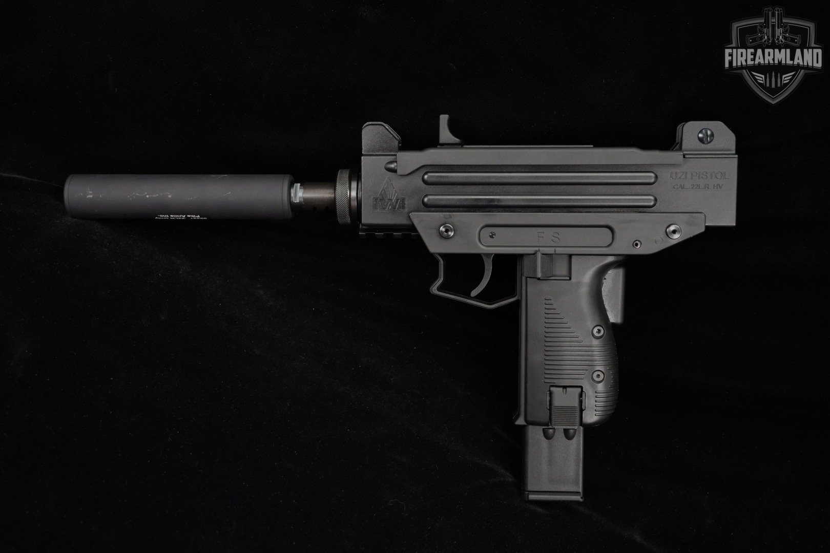 IWI Walther UZI Pistol 22LR 5.5" FAUX SUPPRESSOR +ORIG CASE-img-5