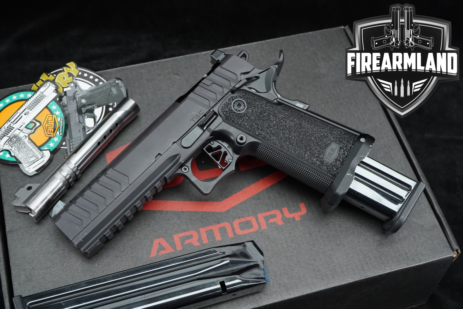 BUL Armory SAS II TAC Pro G2 9mm Luger Black in Good Condition Thumbnail