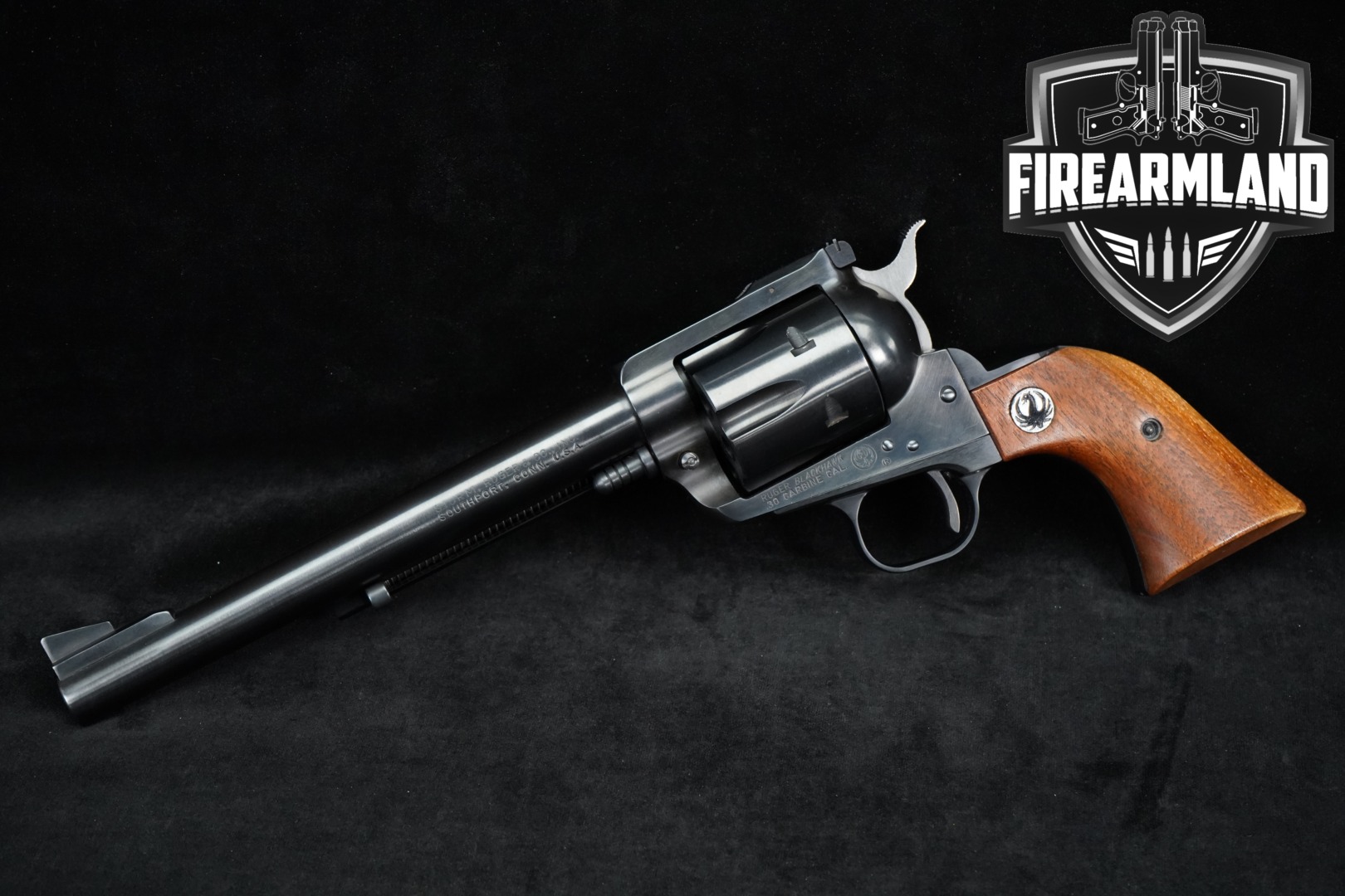 1968 Sturm Ruger Blackhawk Old Model .30 Carbine Blued in Very Good Condition Thumbnail