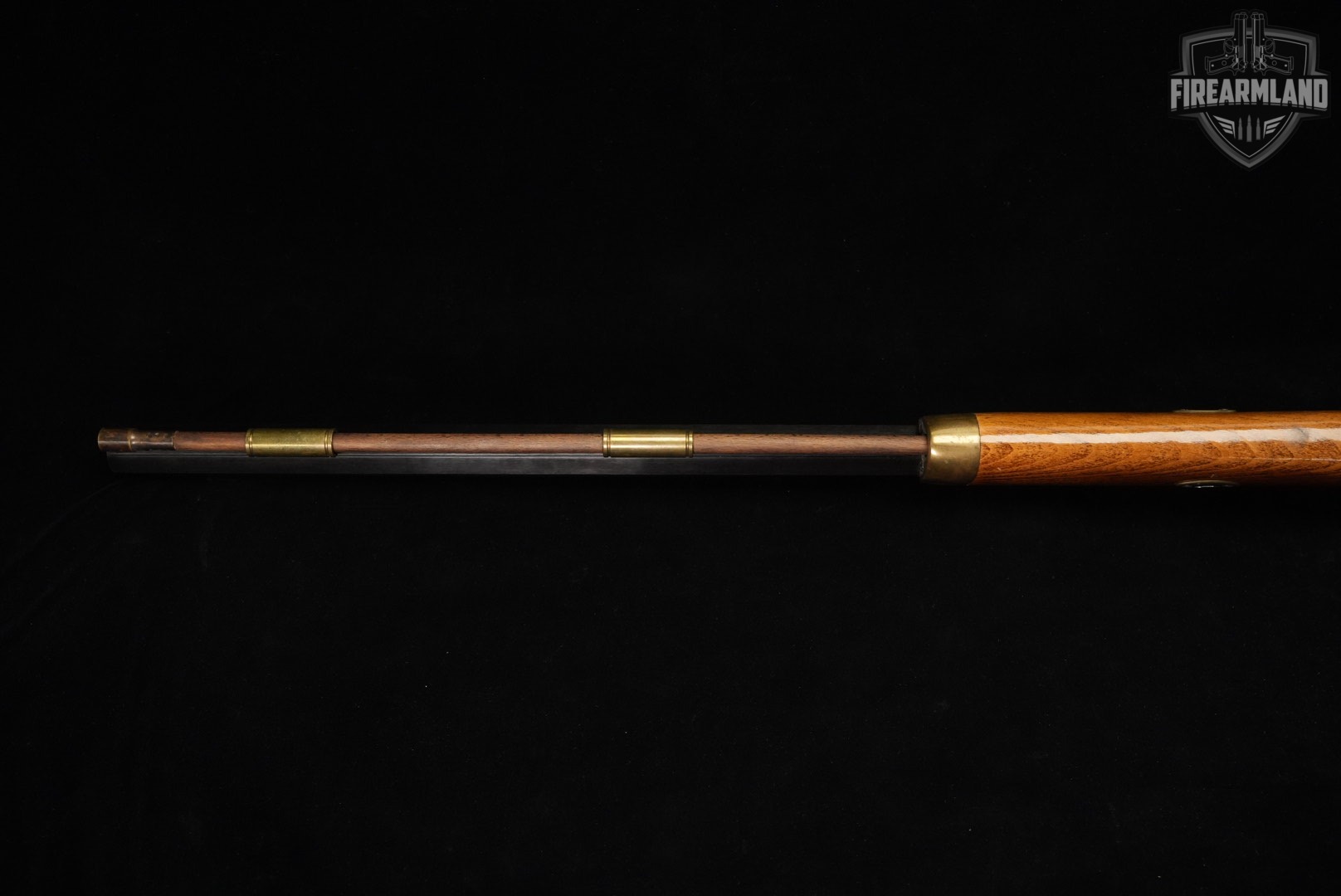 CVA Hawken Rifle Percussion 50 BPM 28" Varnished Hardwood OCTAGON-img-12