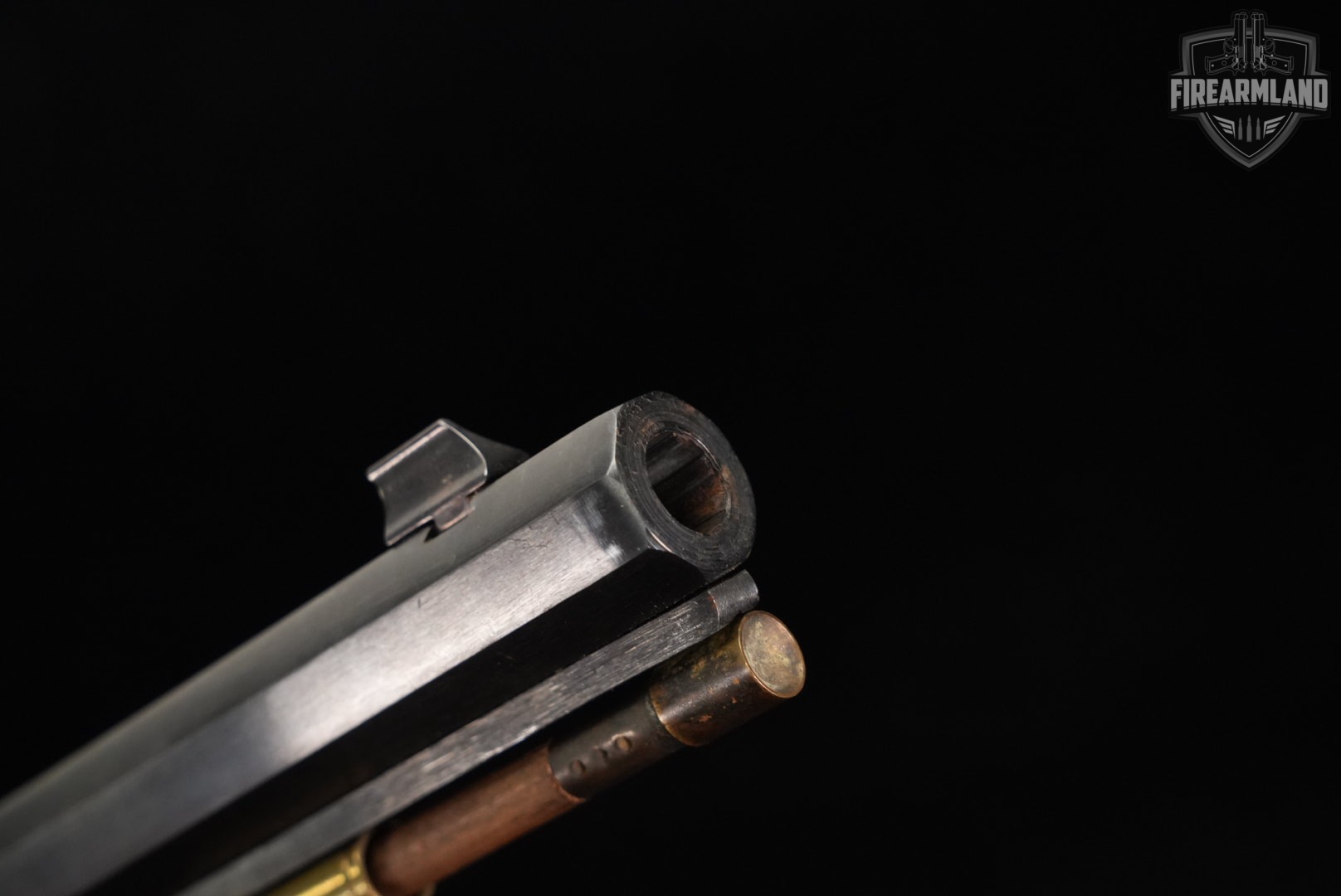 CVA Hawken Rifle Percussion 50 BPM 28" Varnished Hardwood OCTAGON-img-15