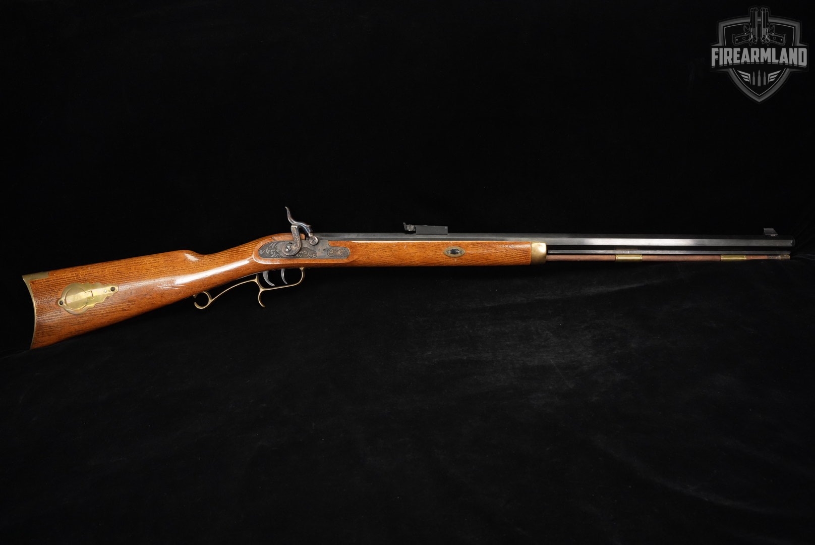 CVA Hawken Rifle Percussion 50 BPM 28" Varnished Hardwood OCTAGON-img-4