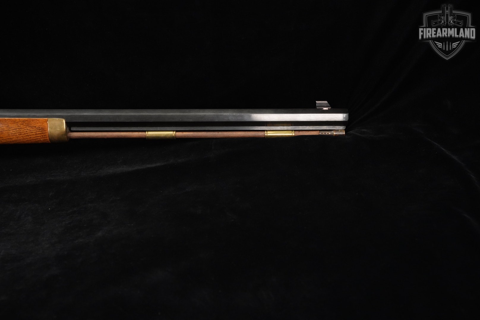 CVA Hawken Rifle Percussion 50 BPM 28" Varnished Hardwood OCTAGON-img-6