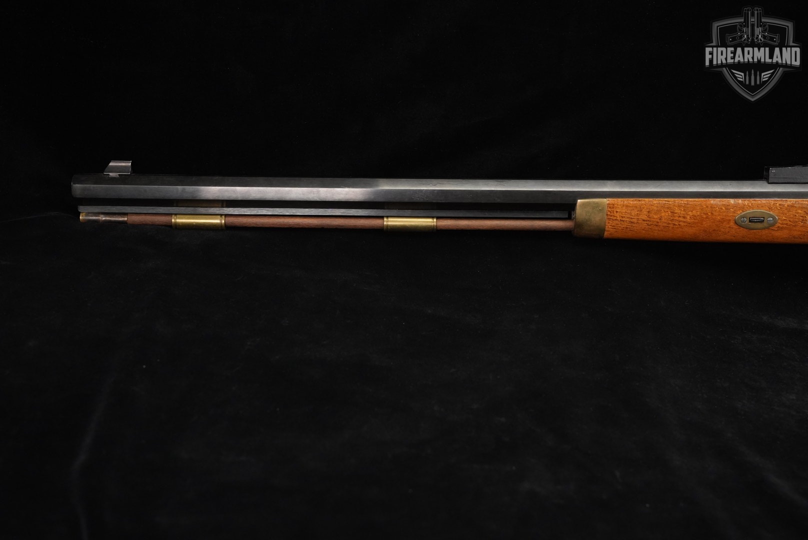 CVA Hawken Rifle Percussion 50 BPM 28" Varnished Hardwood OCTAGON-img-8