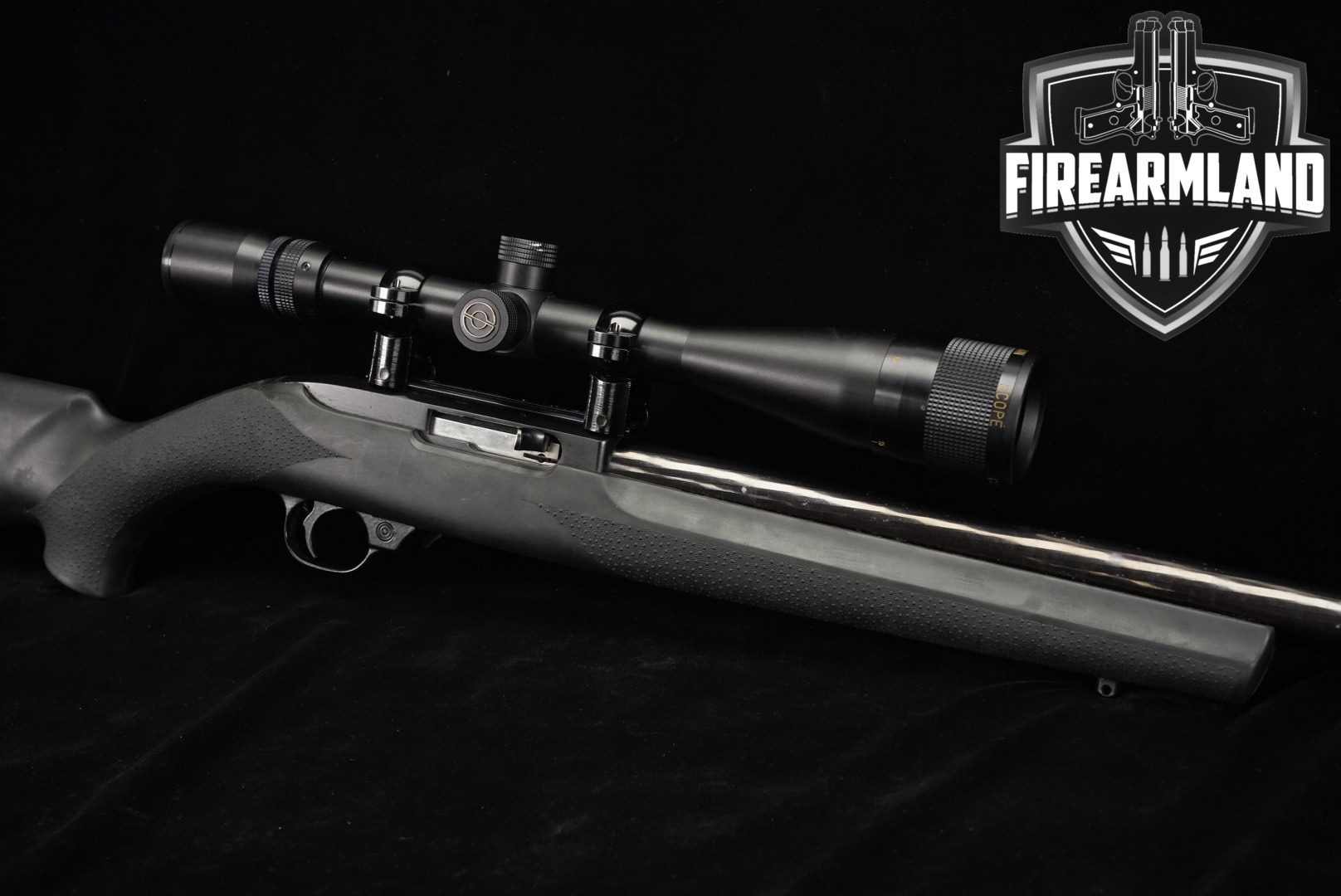 1996 Sturm Ruger 10/22 Target .22 LR Polished & Synthetic in Good Condition Thumbnail