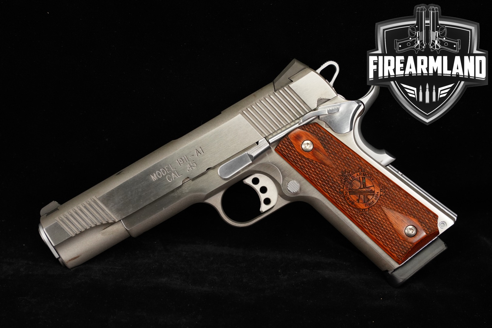 Springfield Armory Model 1911-A1 Loaded 45 ACP 5" 1911A1 IMBEL Frame-img-0