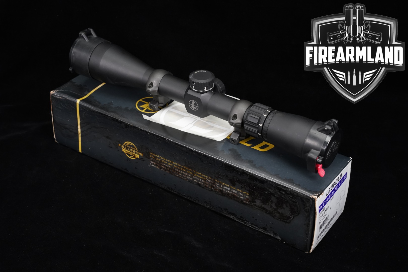 Used Leupold VARI-X III 2.5X8 Duplex Reticle SFP Auction | FirearmLand