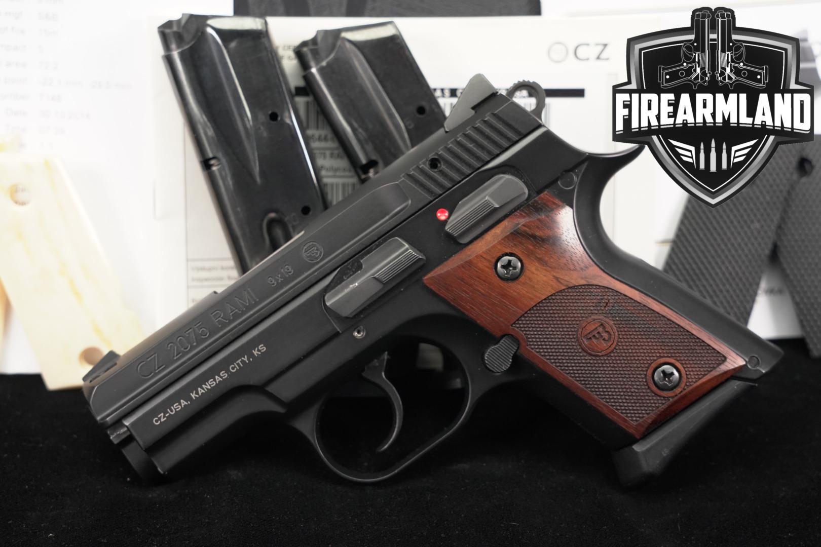 CZ 2075 RAMI B 9mm Luger Black in Very Good Condition Thumbnail