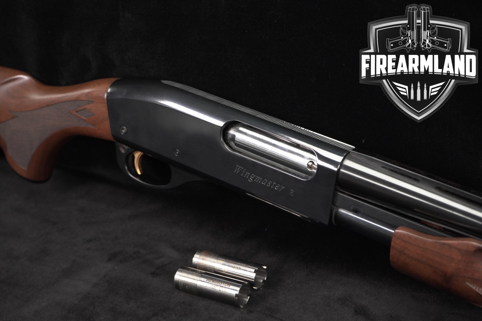 Remington Model 870 Wingmaster 20 Gauge Blued & Walnut in Very Good Condition Thumbnail