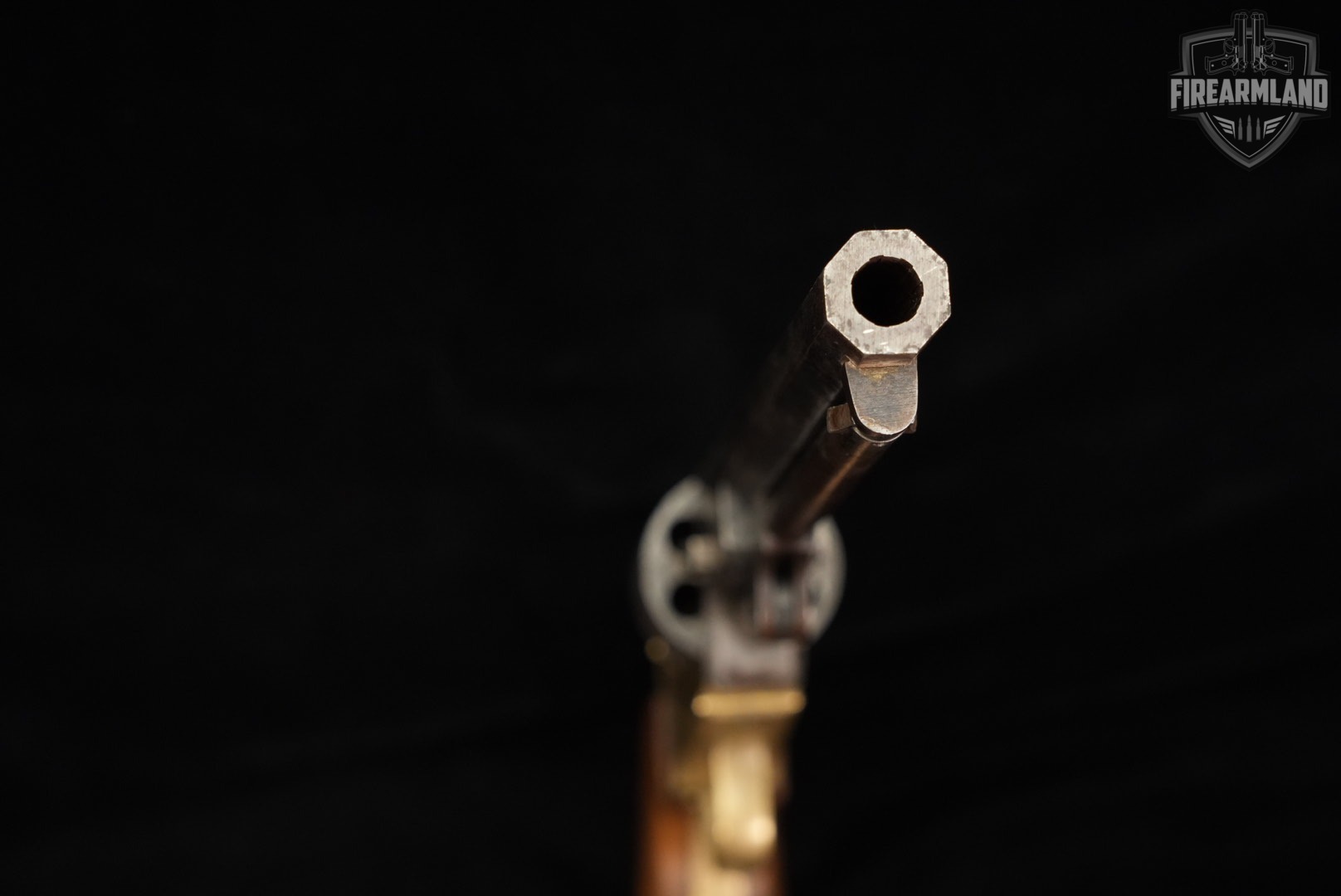CVA 1851 Navy 36 Black Powder 7.5" Brass OCTAGON ITALY-img-9