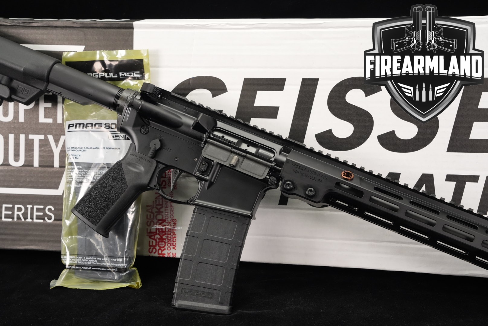Geissele Automatics Super Duty SD-556, MOD 1 5.56mm NATO Black in Excellent Condition Thumbnail