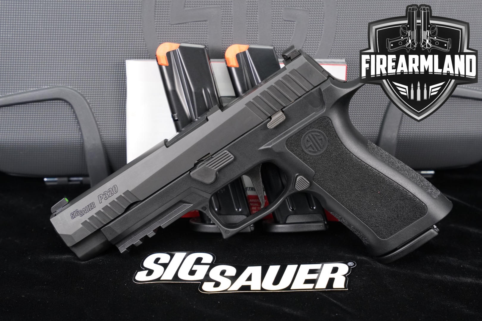 Sig Sauer P320-XFULL XSeries; Pro-Cut 9mm Luger Black in Excellent Condition Thumbnail