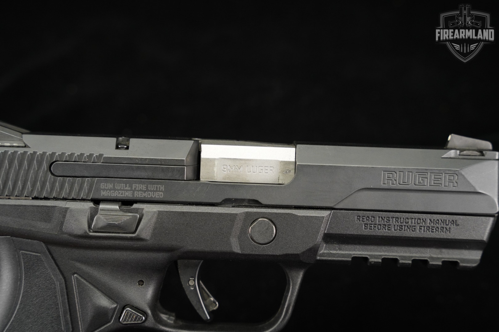Ruger AMERICAN PISTOL Pro 9mm 4.2 +2 MAGS & ORIG CASE-img-13