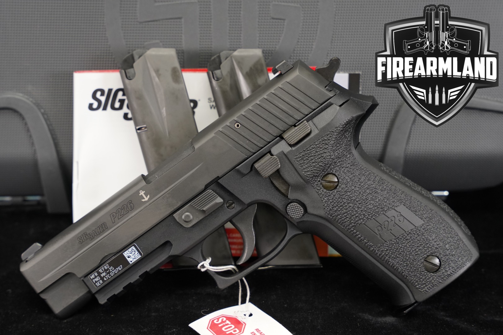 2026 Sig Sauer P226 MK-25 9mm Luger Black in Excellent Condition Thumbnail