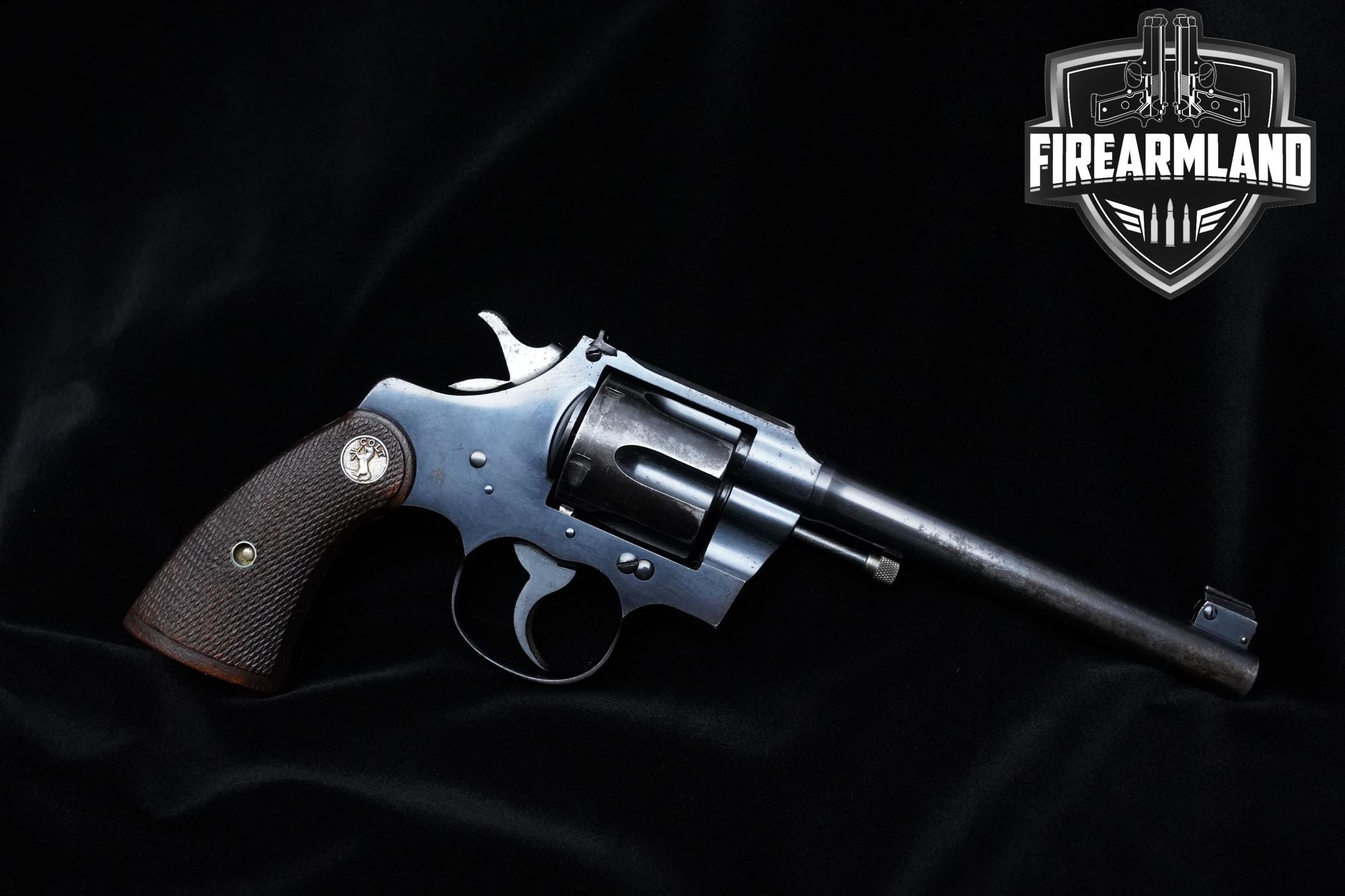 1925 Colt Officers Model 38 .38 Spl. Blued in Fair Condition Thumbnail