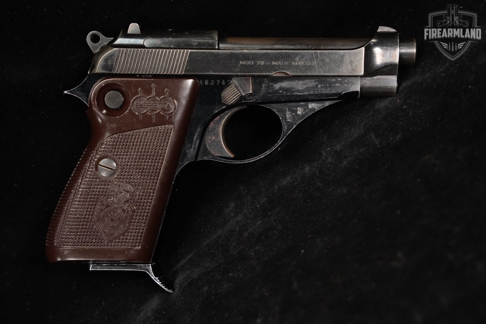 1968 P. Beretta Mod. 70 New Puma 32 ACP 3.5" Blued-img-3