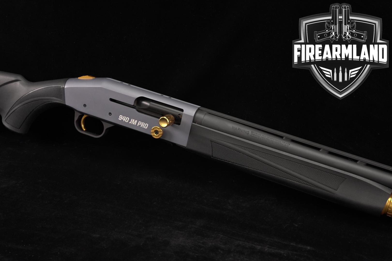 Mossberg 940 JM Pro 12-Gauge OR 24" Two-Tone Tungsten Gray M940 VENT-RIB-img-0
