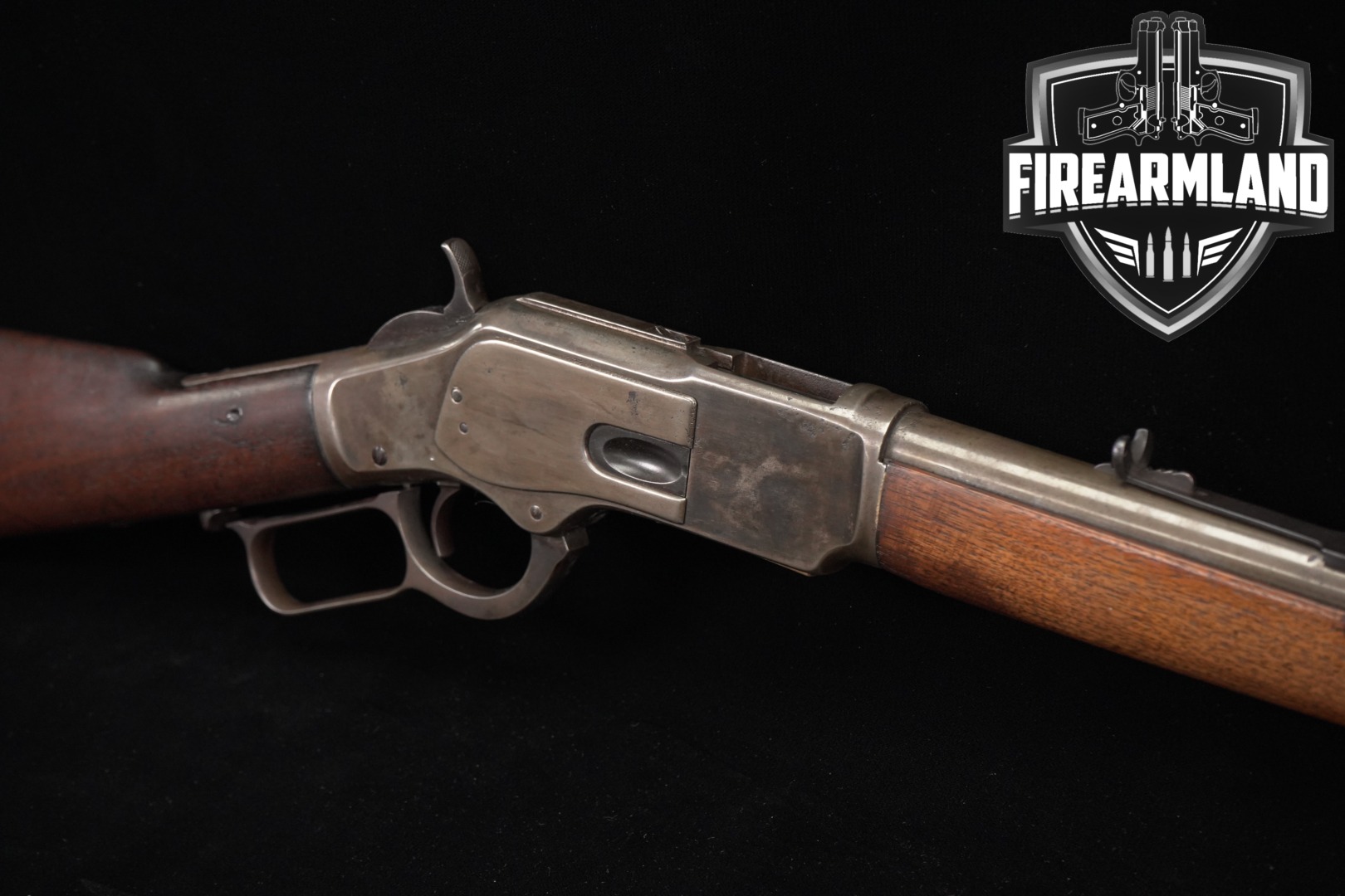 1888 Winchester Repeating Arms Model 1873 Third Model, Rifle .38-40 Win. Blued & Walnut in Fair Condition Thumbnail
