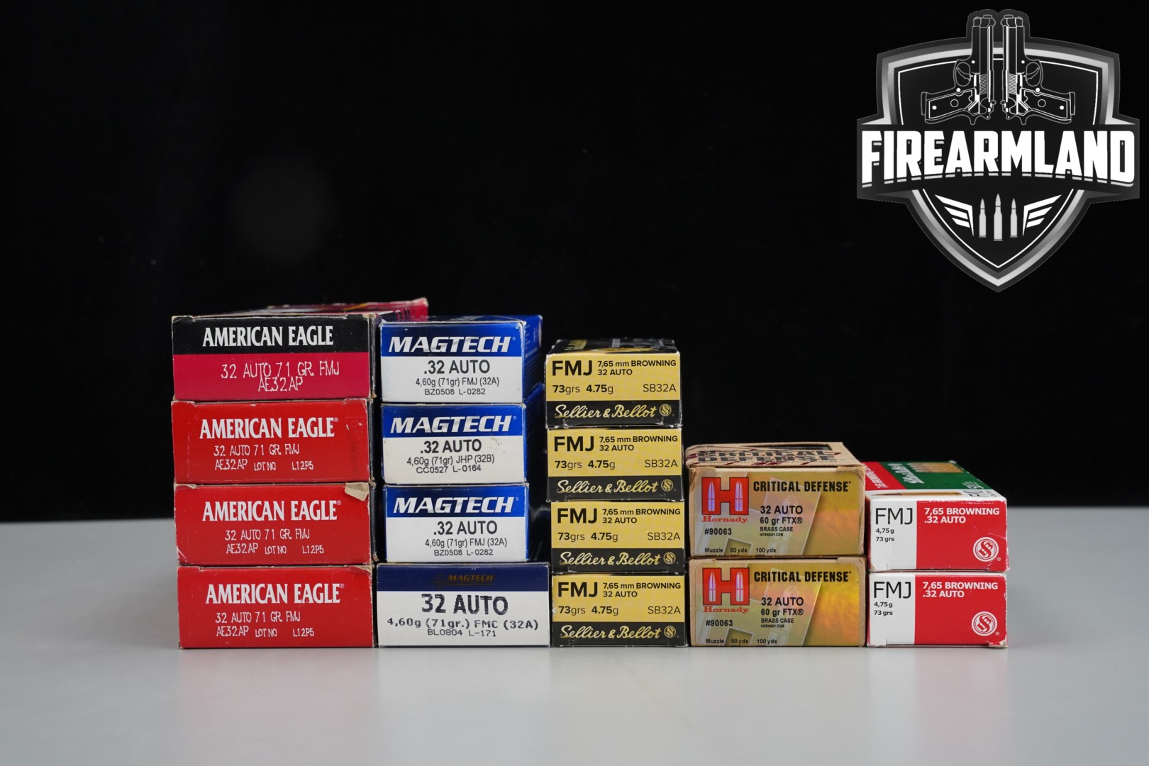 Multiple Manufacturers 32 ACP Ammo .32 ACP in New - Old Stock Condition Thumbnail