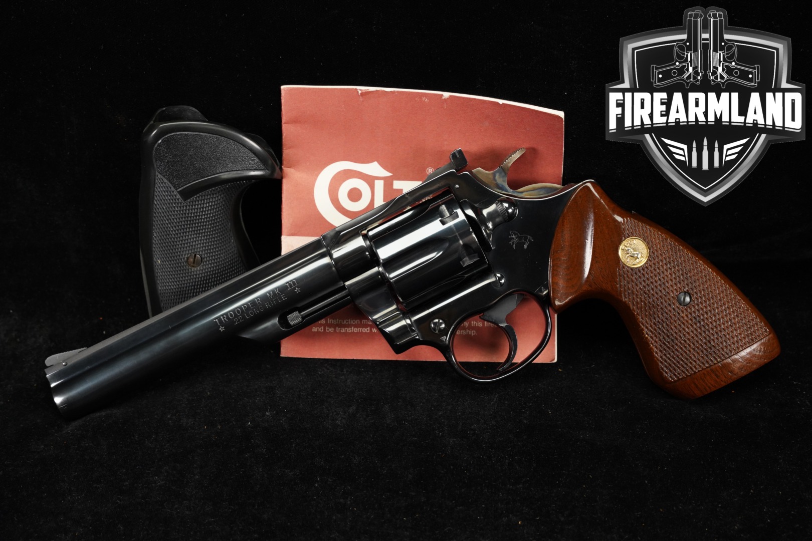 1980 Colt Trooper Mk III .22 LR Blued in Good Condition Thumbnail