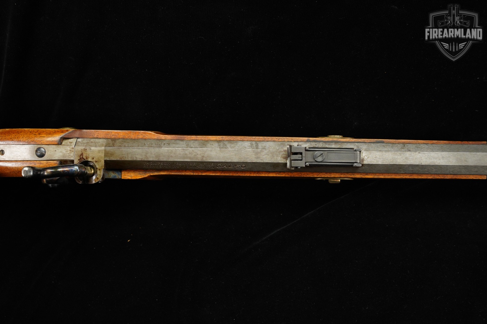 Thompson Center T/C Hawken Percussion 50 BPM 28" Blued & Walnut TC OCTAGON-img-11