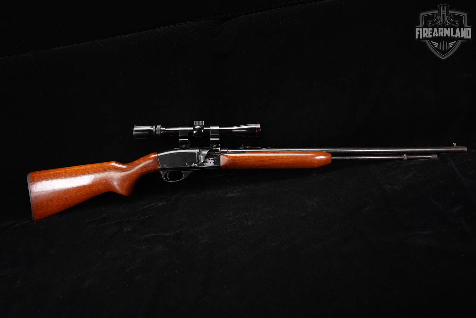 Remington Speedmaster Model 552 22 S/L/LR 24" Blued M552 +SIMMONS SCOPE-img-2