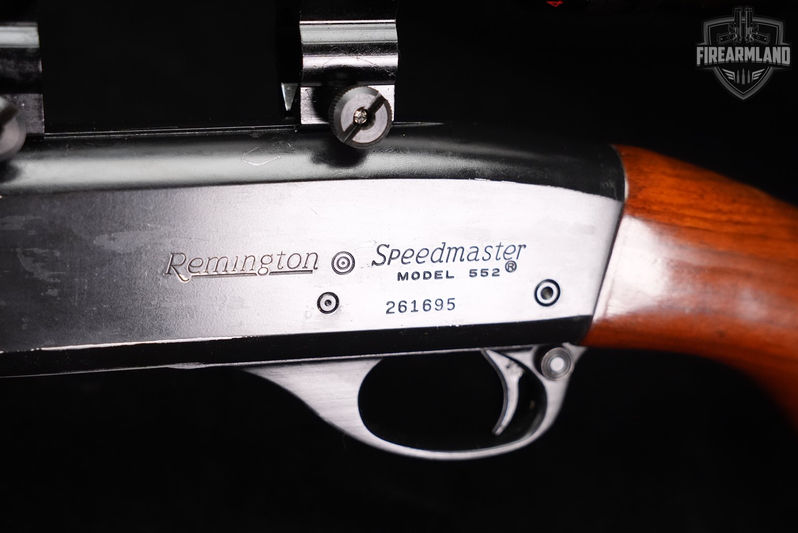 Remington Speedmaster Model 552 22 S/L/LR 24" Blued M552 +SIMMONS SCOPE-img-20