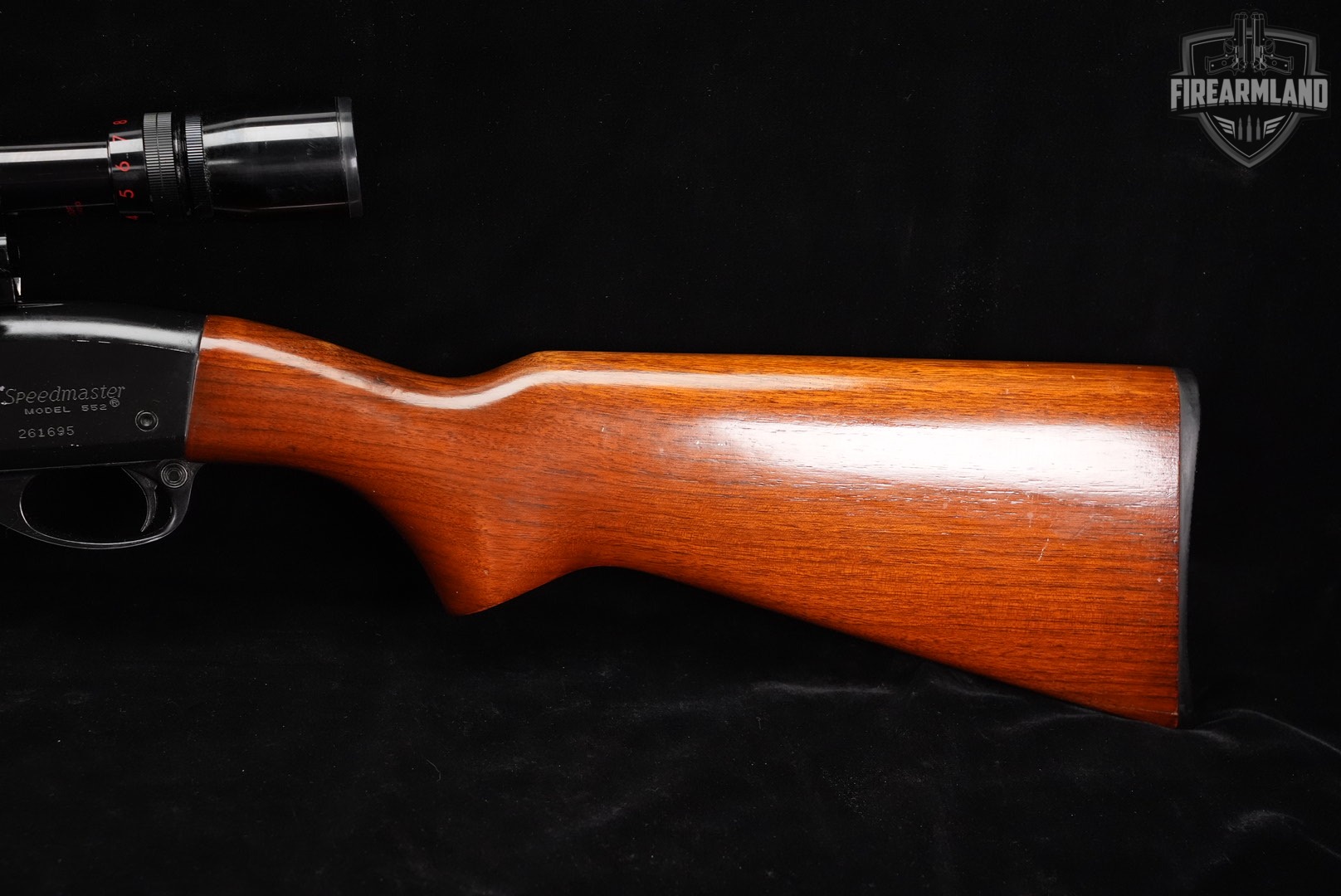 Remington Speedmaster Model 552 22 S/L/LR 24" Blued M552 +SIMMONS SCOPE-img-9