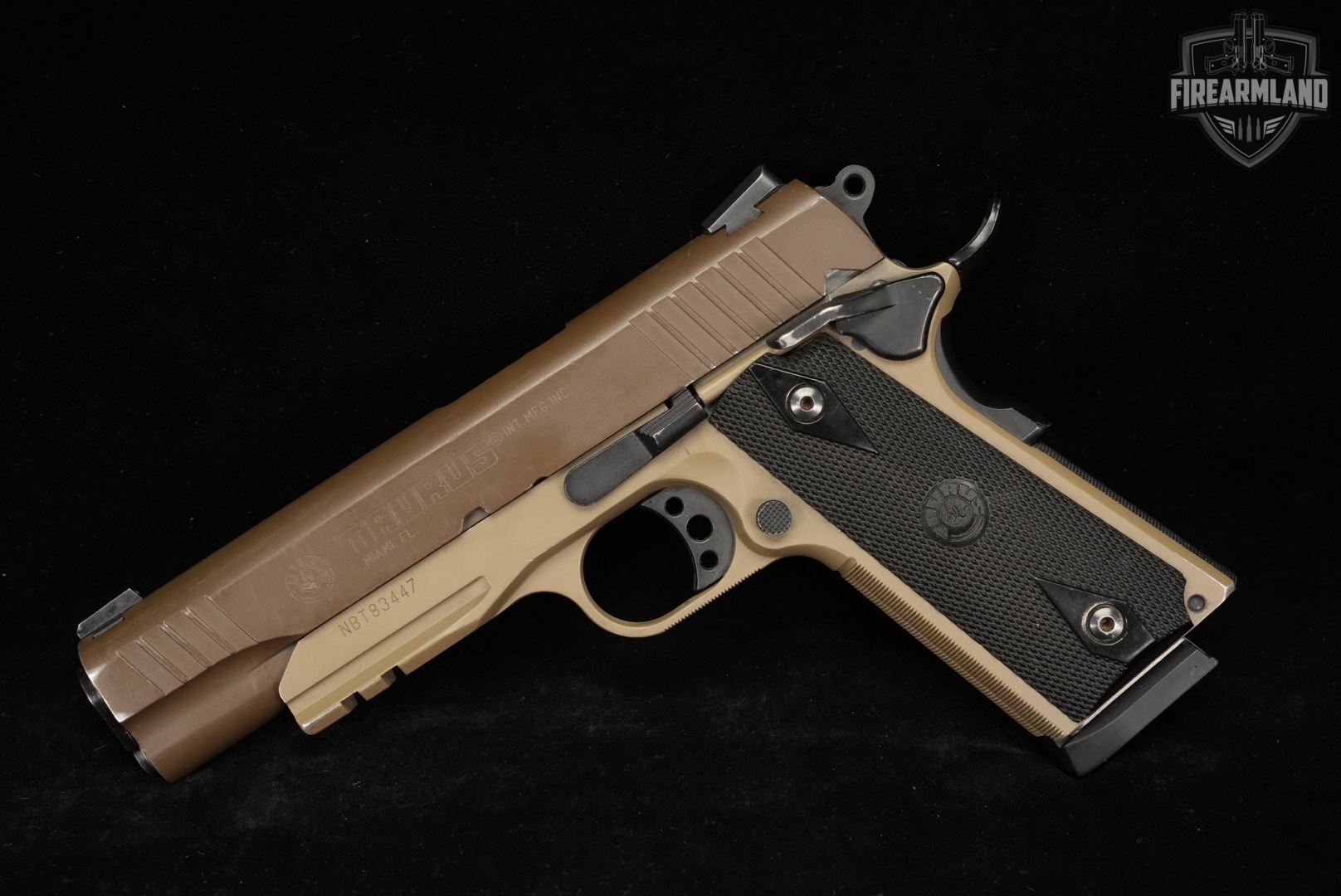 Taurus PT 1911 AR 45 ACP 5" FDE PT1911-img-3