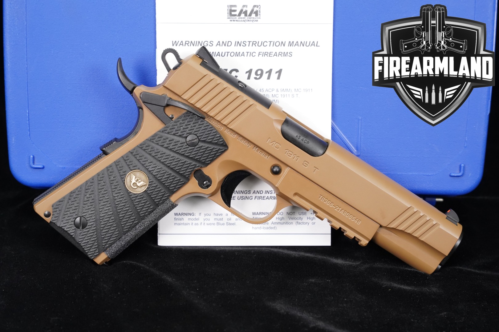 Girsan MC1911 S T .45 ACP FDE in Very Good Condition Thumbnail