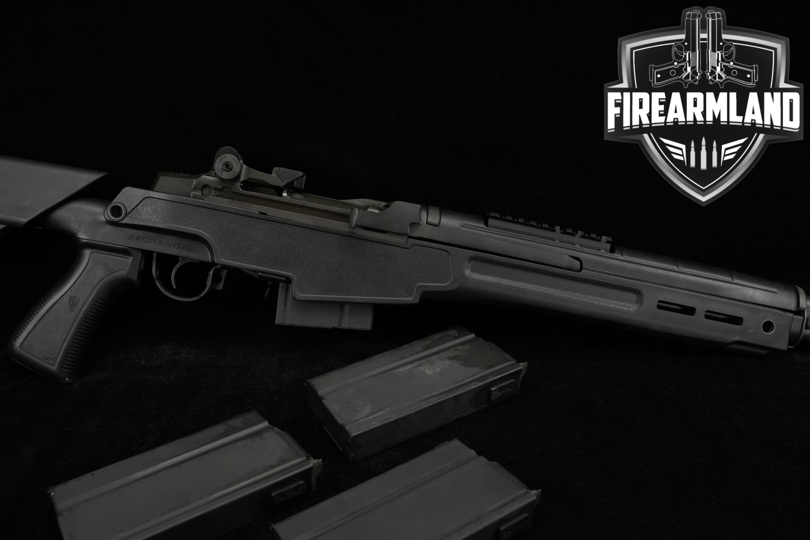 Springfield Armory M1A Scout Squad 7.62mm NATO (7.62x51) Black in Excellent Condition Thumbnail