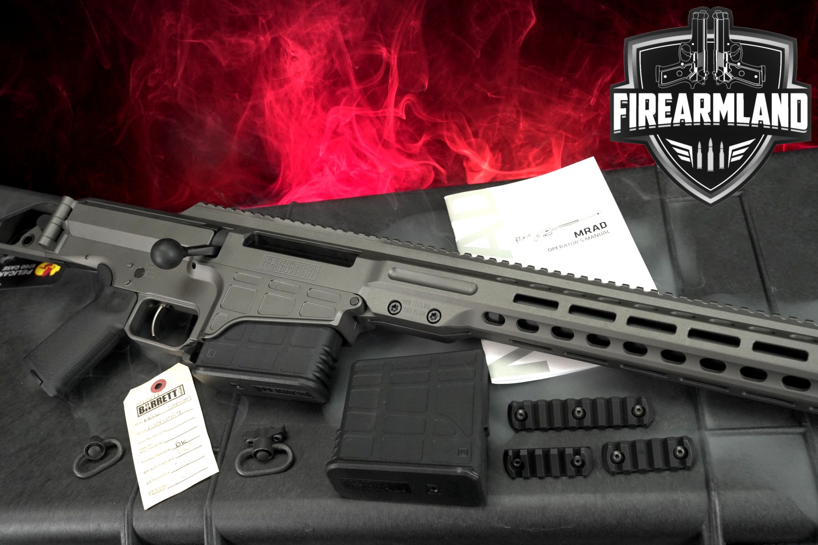 DESIRED Barrett MRAD 300 Win Magnum 26" +2 MAGS, PELICAN CASE-img-0