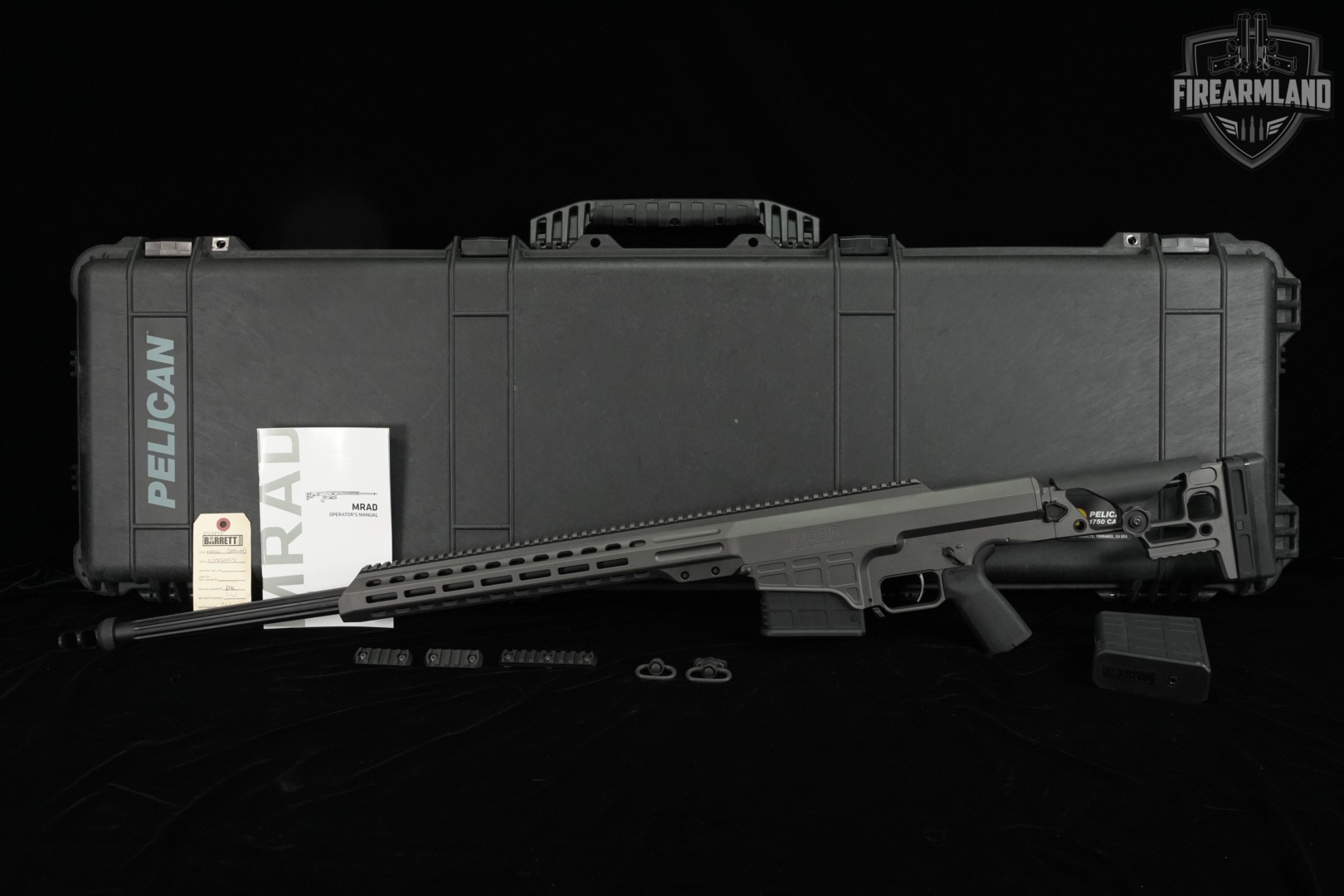 DESIRED Barrett MRAD 300 Win Magnum 26" +2 MAGS, PELICAN CASE-img-2