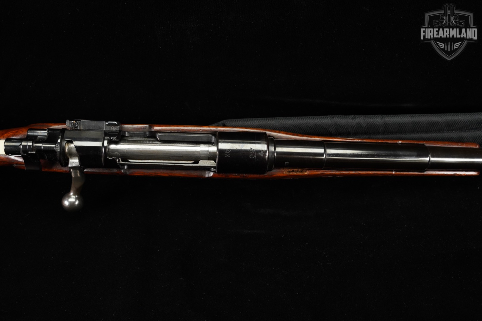 1943 J.P Sauer & Sohn Karabiner 98k Ce 43; Sporterized JP 18.5" Kar98 K-img-11