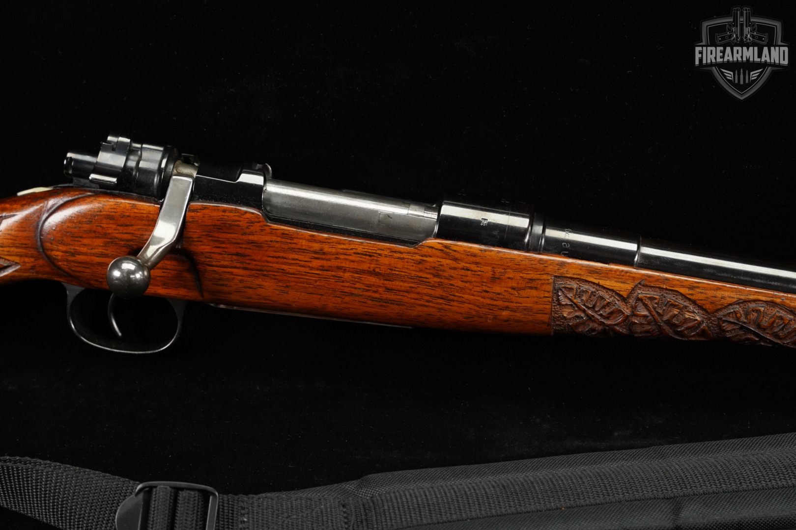 1943 J.P Sauer & Sohn Karabiner 98k Ce 43; Sporterized JP 18.5" Kar98 K-img-4