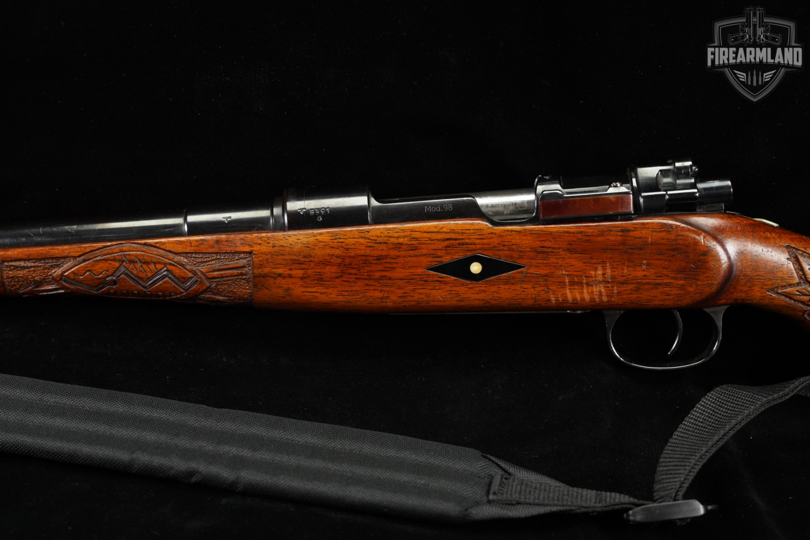 1943 J.P Sauer & Sohn Karabiner 98k Ce 43; Sporterized JP 18.5" Kar98 K-img-8