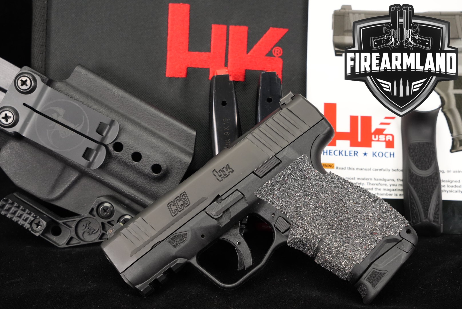 Heckler & Koch (H&K, HK) CC9 9mm Luger Black in Excellent Condition Thumbnail