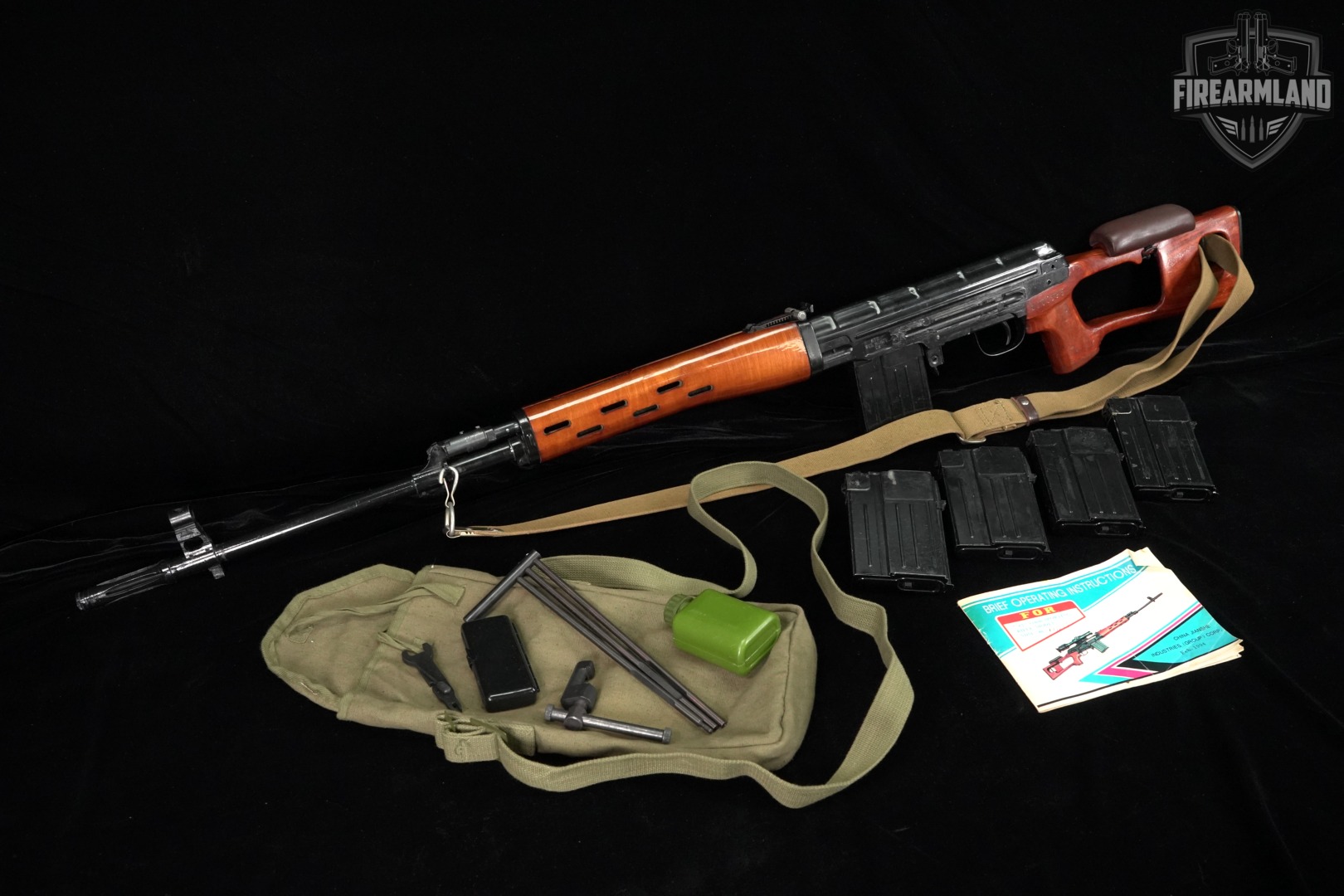 SCARCE Norinco NDM-86 7.62x51mm NATO 24" Dragunov SVD NDM86 +5 MAGS-img-2